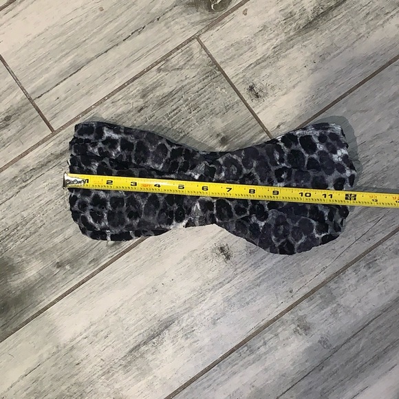🍍Express Bandeau Small Lace Cheetah Print EUC - Picture 2 of 6